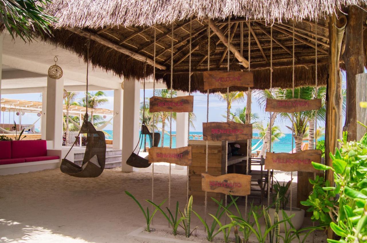Punta Blanca Beach House Cancún Buitenkant foto