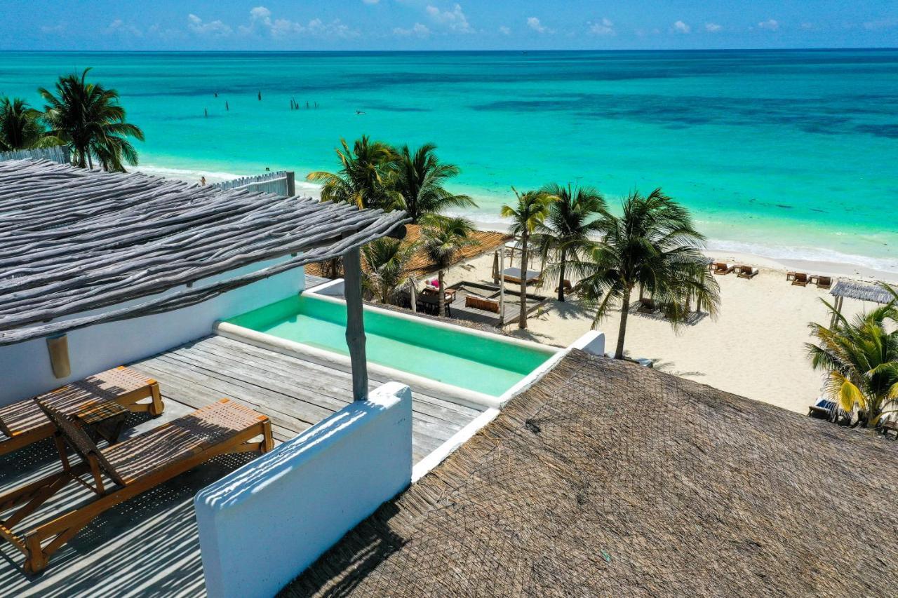 Punta Blanca Beach House Cancún Buitenkant foto