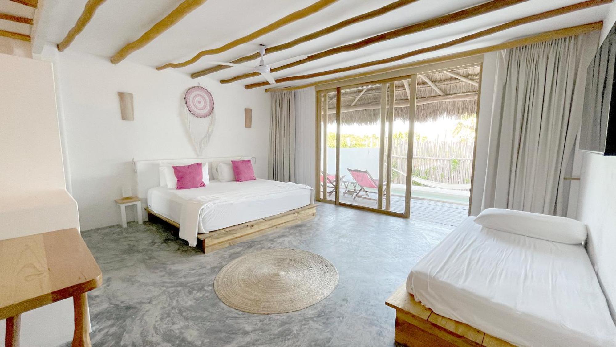 Punta Blanca Beach House Cancún Buitenkant foto