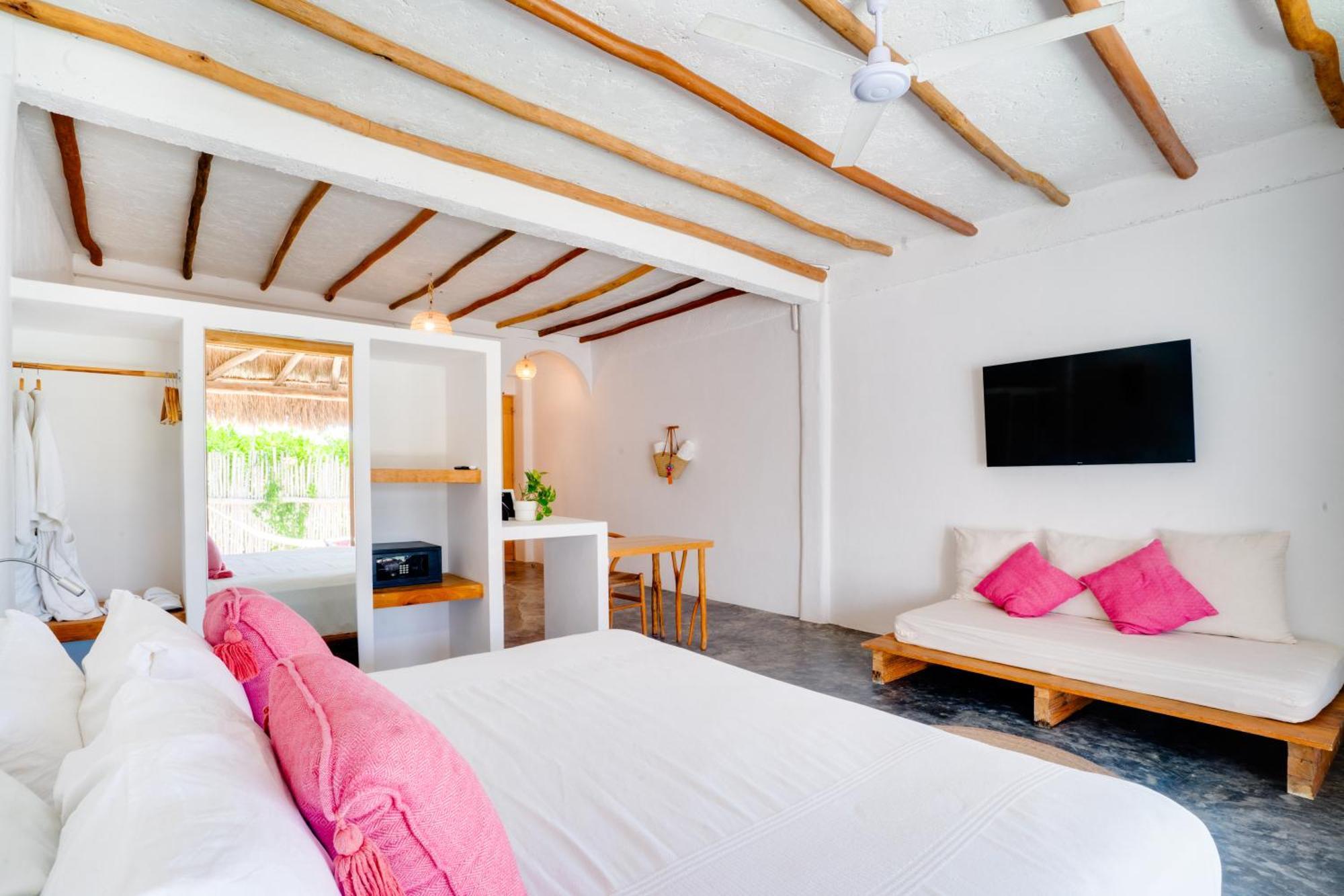 Punta Blanca Beach House Cancún Kamer foto