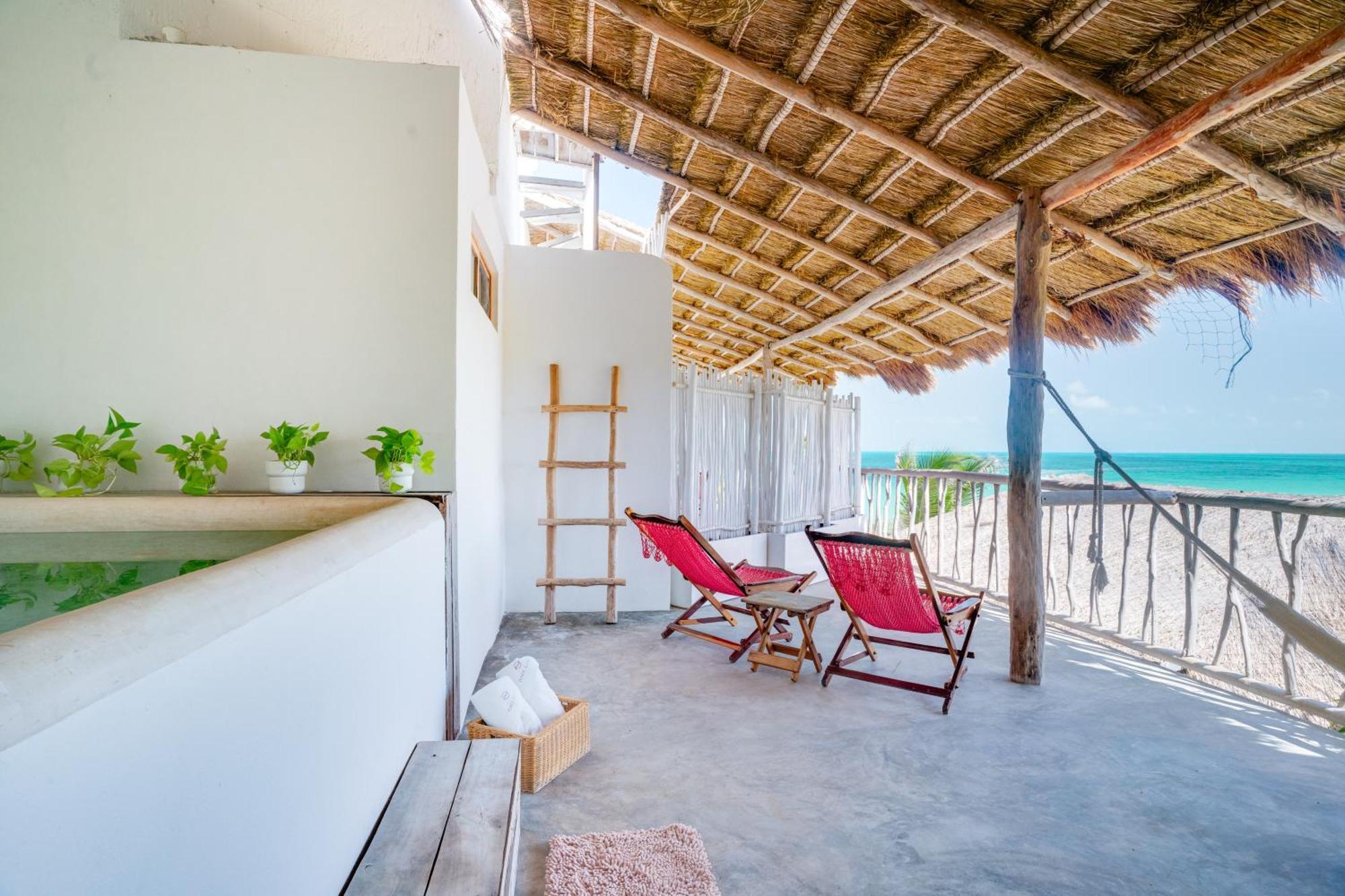 Punta Blanca Beach House Cancún Kamer foto